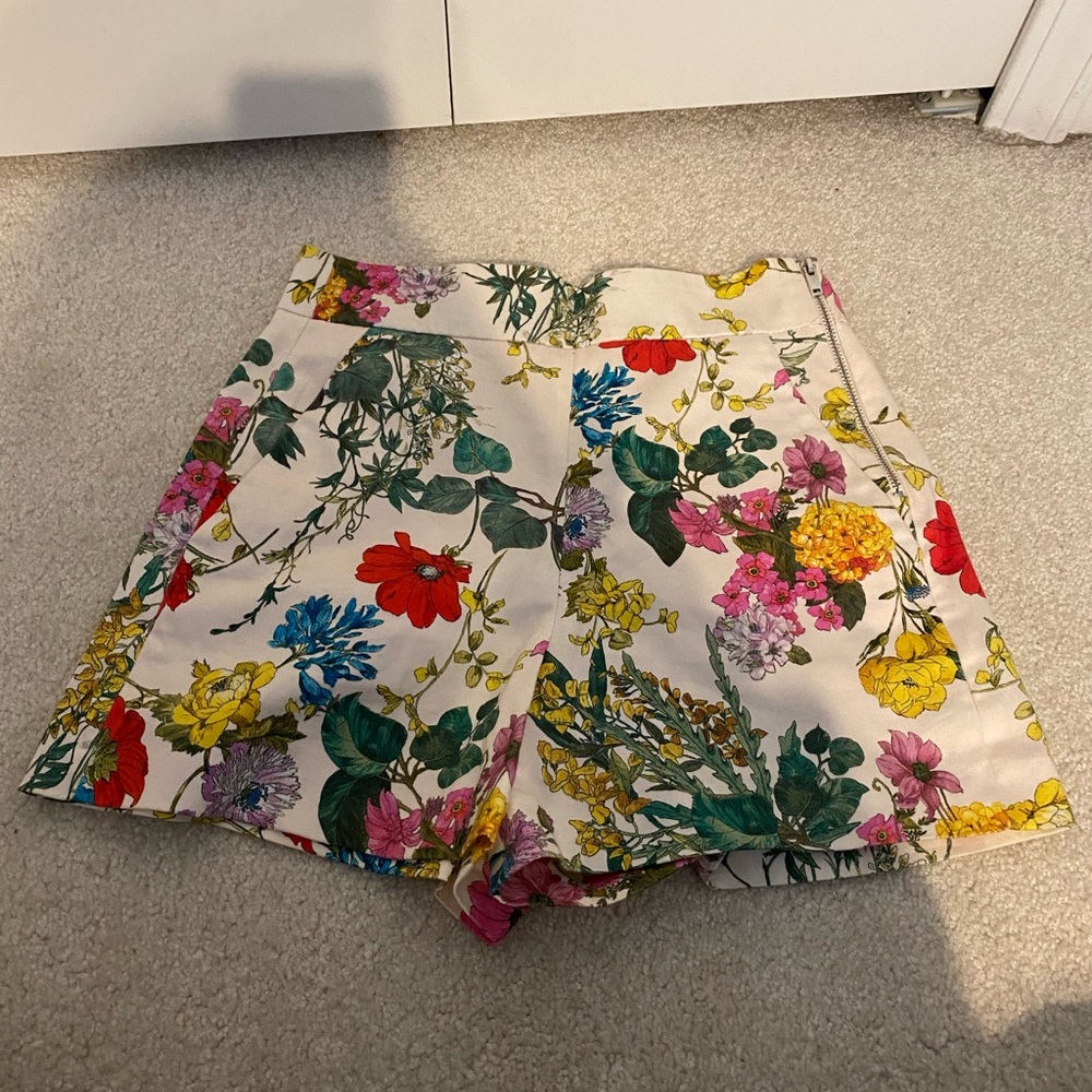 Zara Floral Shorts